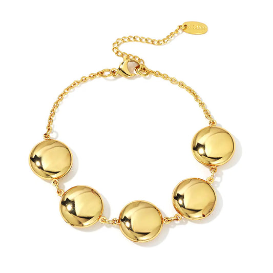 Gold Stone Bracelet
